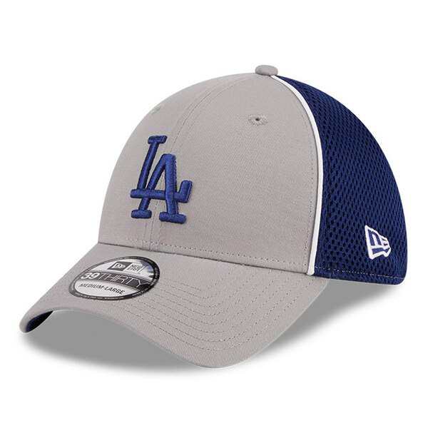 ニューエラ メンズ 帽子 アクセサリー Los Angeles Dodgers New Era Pipe 39THIRTY Flex Hat Grayの通販は