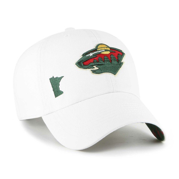 フォーティーセブン レディース 帽子 アクセサリー Minnesota Wild '47 Women's Confetti Clean Up Adjustable Hat Whiteの通販は