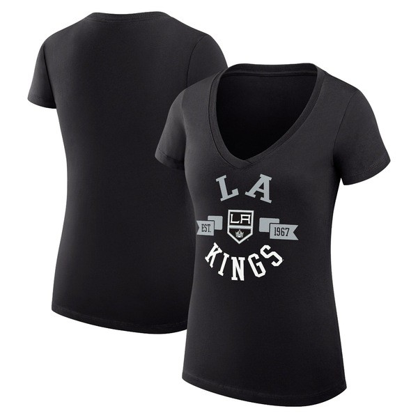 カールバンクス レディース Tシャツ トップス Los Angeles Kings GIII