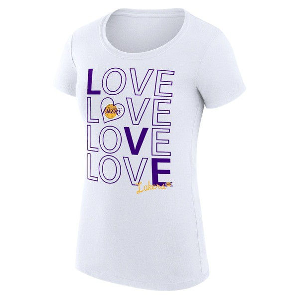 カールバンクス レディース Tシャツ トップス Los Angeles Lakers GIII