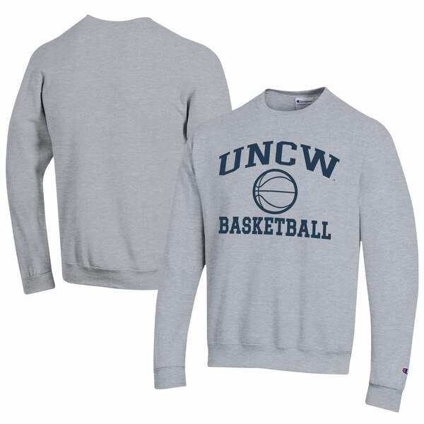 チャンピオン メンズ パーカー・スウェットシャツ アウター UNC Wilmington Seahawks Champion Icon Logo Basketball Eco Powerblend Pulの通販は