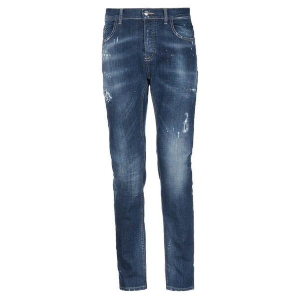 フランキーモレロ メンズ デニムパンツ ボトムス Denim pants Blueの