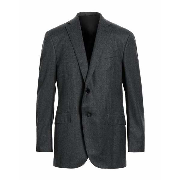 ゼニア メンズ ジャケット＆ブルゾン アウター Suit jackets Greyの