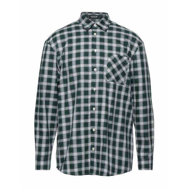 ヨーン メンズ シャツ トップス Shirts Dark greenの通販はau PAY