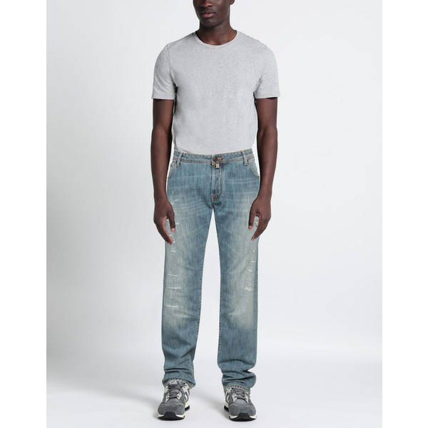 ヤコブ コーエン メンズ デニムパンツ ボトムス Denim pants Blueの