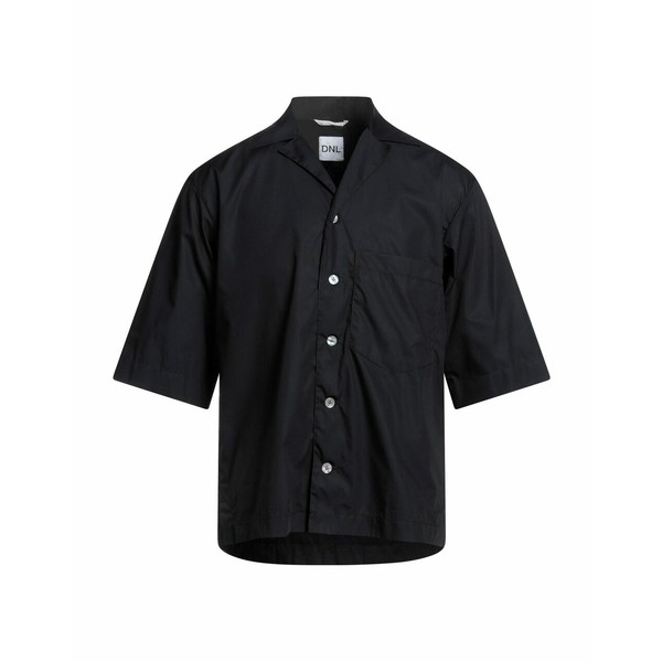 ディーエヌエル メンズ シャツ トップス Shirts Black-