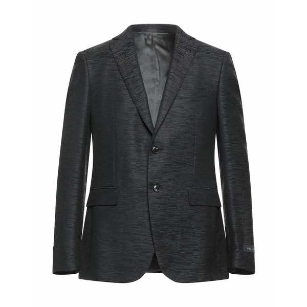 パルジレリ メンズ ジャケット＆ブルゾン アウター Suit jackets Black-