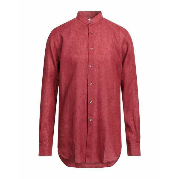 パルジレリ メンズ シャツ トップス Shirts Burgundy-