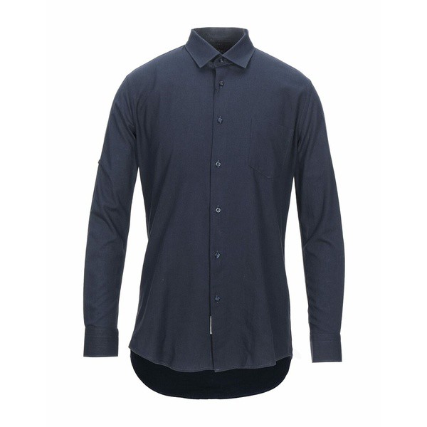 アレッサンドロ デラクア メンズ シャツ トップス Shirts Midnight blue｜au PAY マーケット