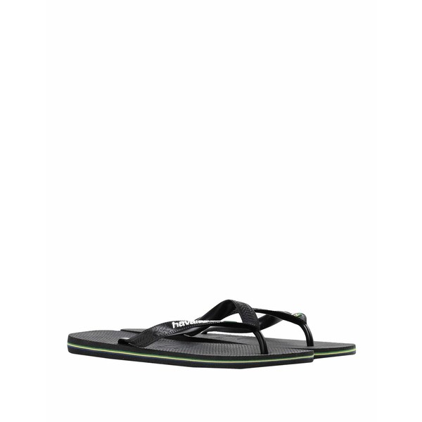 ハワイアナス メンズ サンダル シューズ Toe strap sandals Blackの