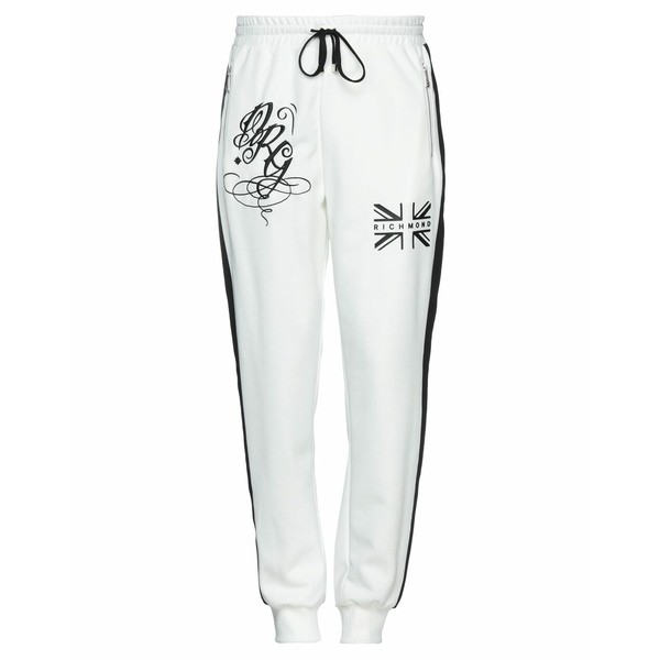 ジョン リッチモンド メンズ カジュアルパンツ ボトムス Pants Whiteの