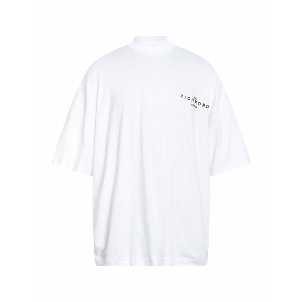 ジョン リッチモンド メンズ Tシャツ トップス T-shirts White-