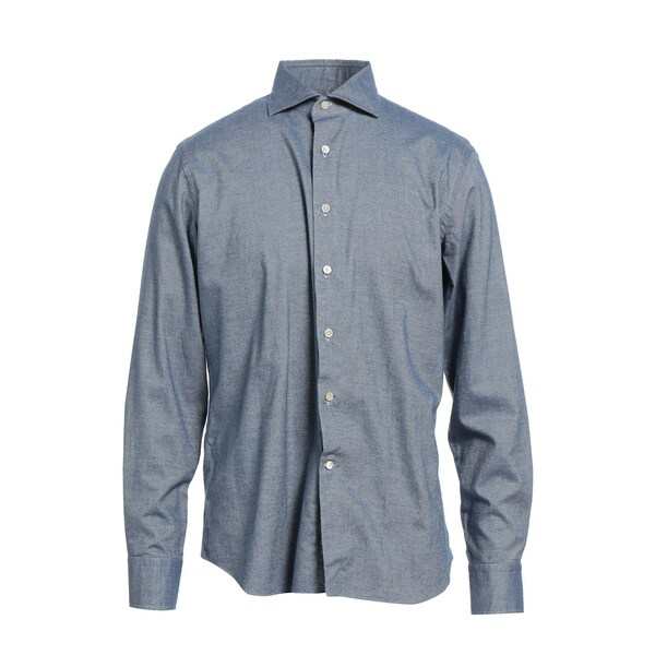 アレッサンドロゲラルディ メンズ シャツ トップス Shirts Slate blue