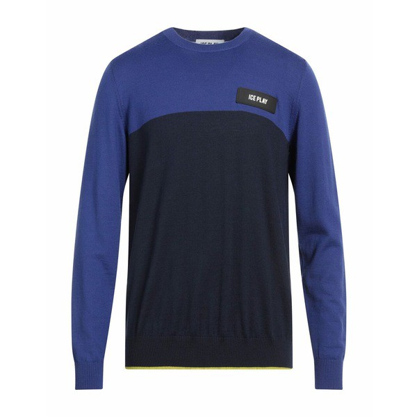 アイスバーグ メンズ ニット&セーター アウター Sweaters Blueの通販は