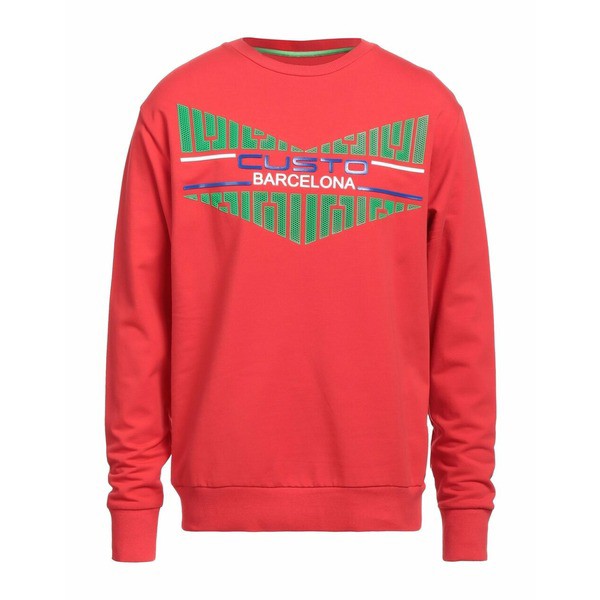 クストバルセロナ メンズ パーカー・スウェットシャツ アウター Sweatshirts Red｜au PAY マーケット