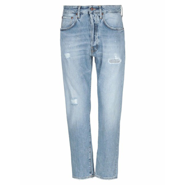 プラス・ピープル メンズ デニムパンツ ボトムス Denim pants Blueの