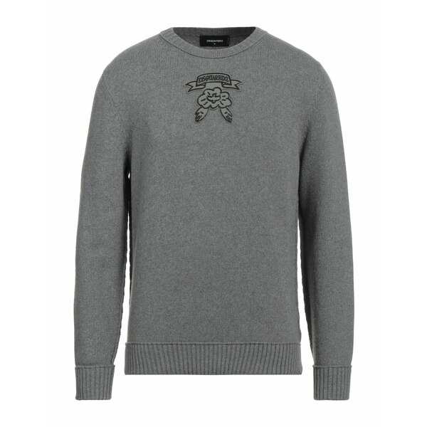 ディースクエアード メンズ ニット&セーター アウター Sweaters Greyの