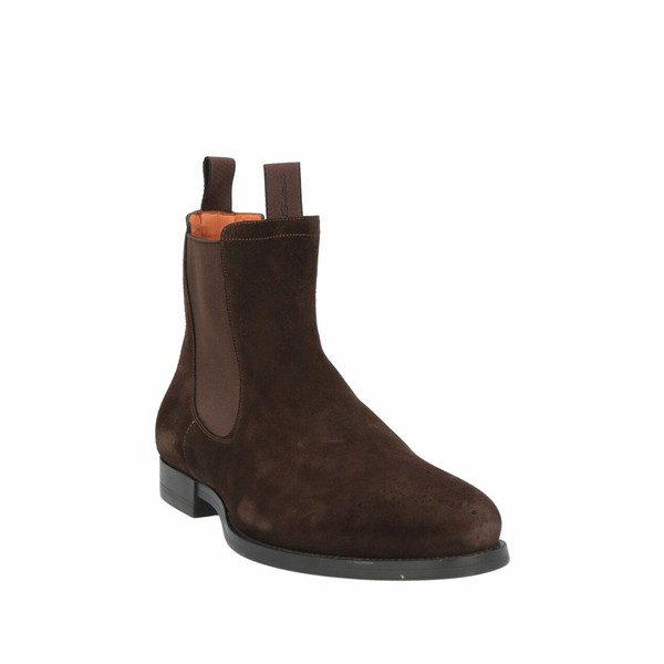 サントーニ メンズ ブーツ シューズ Ankle boots Dark brownの通販はau