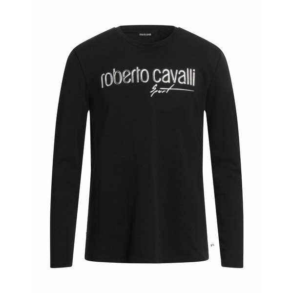 ロベルトカヴァリ メンズ Tシャツ トップス T-shirts Blackの通販はau