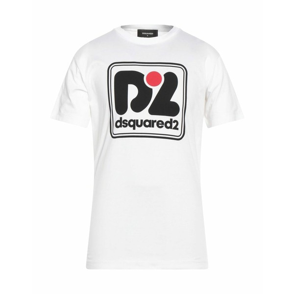 ディースクエアード メンズ Tシャツ トップス T-shirts Whiteの通販は
