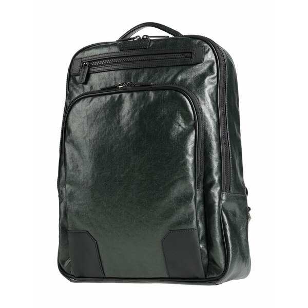 ア・テストーニ メンズ ビジネス系 バッグ Backpacks Dark greenの通販