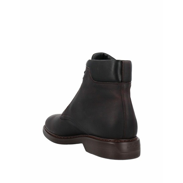 ホーガン メンズ ブーツ シューズ Ankle boots Dark brownの通販はau