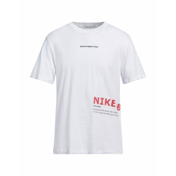 デパートメントファイブ メンズ Tシャツ トップス T-shirts Whiteの