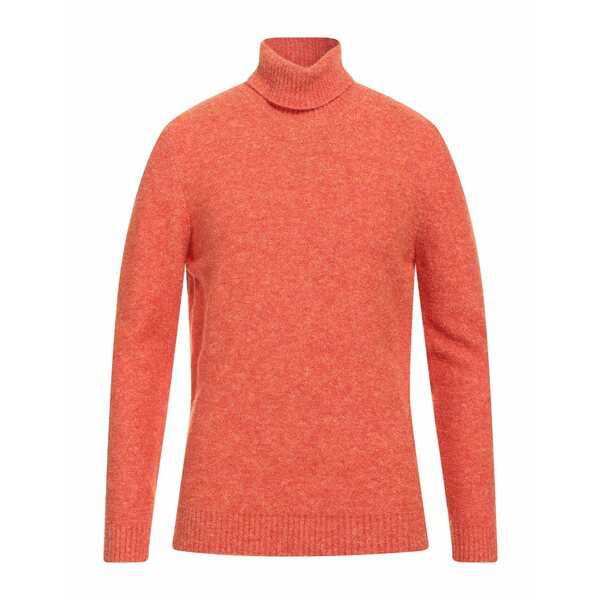 カングラ メンズ ニット&セーター アウター Turtlenecks Orangeの通販