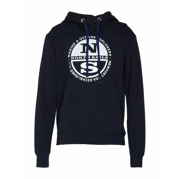 ノースセール メンズ パーカー・スウェットシャツ アウター Sweatshirts Navy blue｜au PAY マーケット