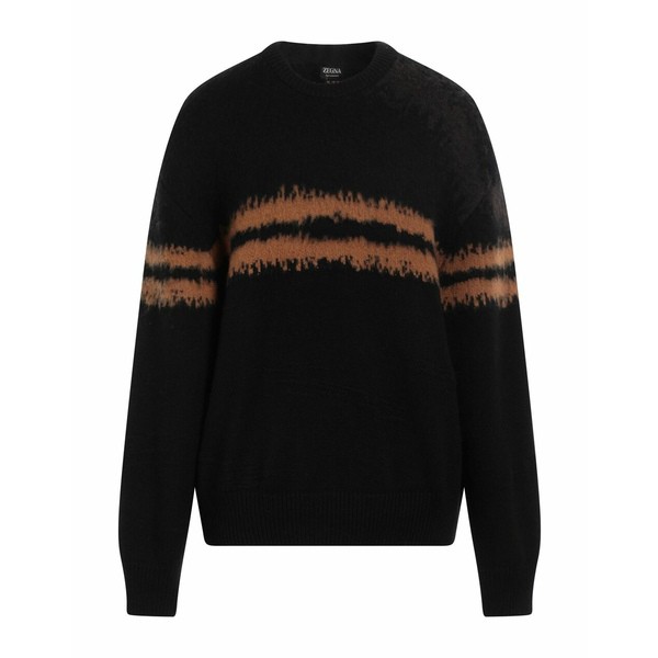 ゼニア メンズ ニット&セーター アウター Sweaters Blackの通販はau