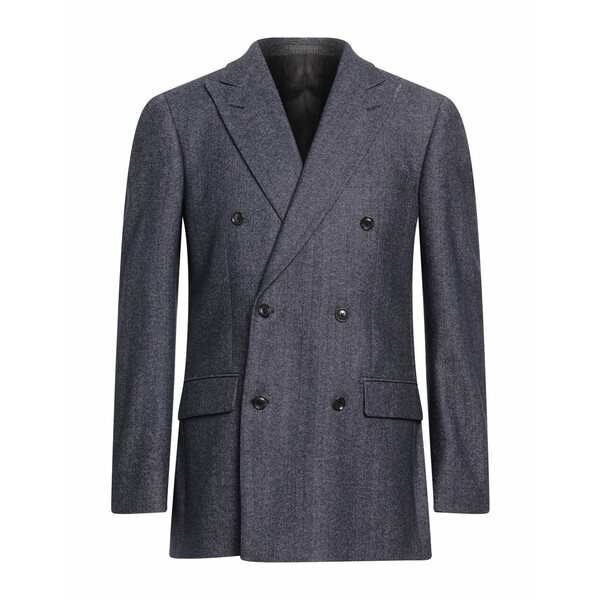 ルビアム メンズ ジャケット＆ブルゾン アウター Suit jackets Navy blue-