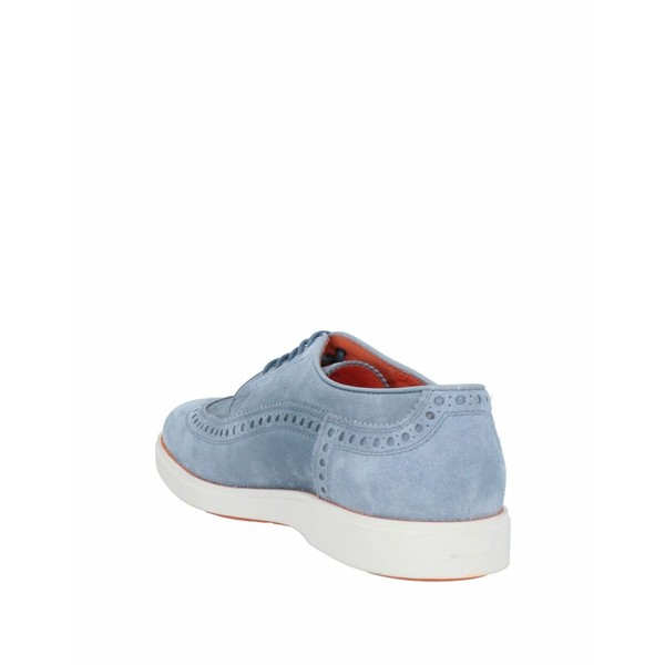 サントーニ メンズ ドレスシューズ シューズ Lace-up shoes Light blue