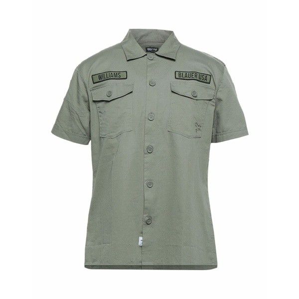 ブラウアー メンズ シャツ トップス Shirts Military greenの通販はau