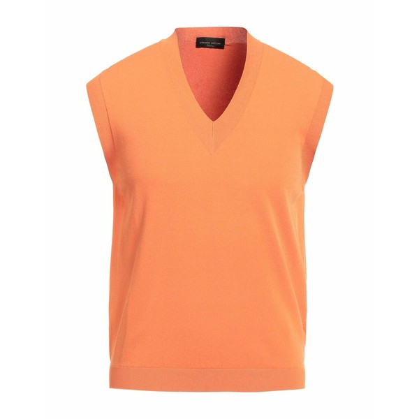 ロベルトコリーナ メンズ ニット&セーター アウター Sweaters Orangeの