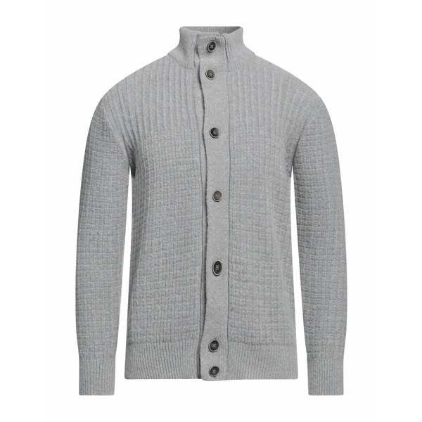 ディクタット メンズ カーディガン アウター Cardigans Light greyの