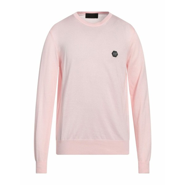 フィリッププレイン メンズ ニット&セーター アウター Sweaters Pinkの