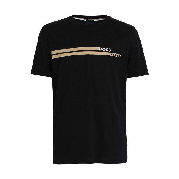 ボス メンズ Tシャツ トップス T-shirts Black
