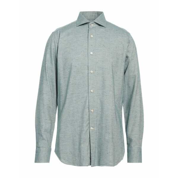 キャリバン メンズ シャツ トップス Shirts Sage green-