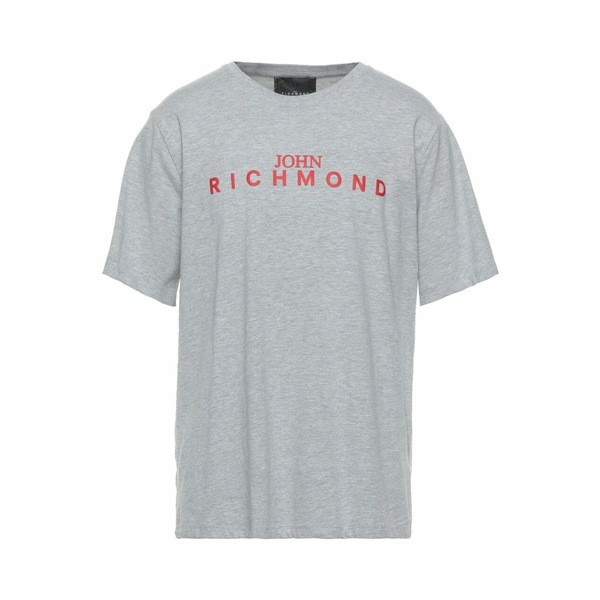 ジョン リッチモンド メンズ Tシャツ トップス T-shirts Light greyの