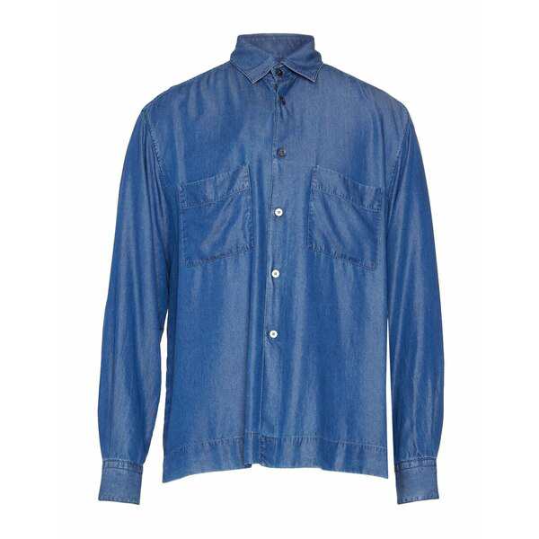 ザカス メンズ シャツ トップス Denim shirts Blueの通販はau PAY