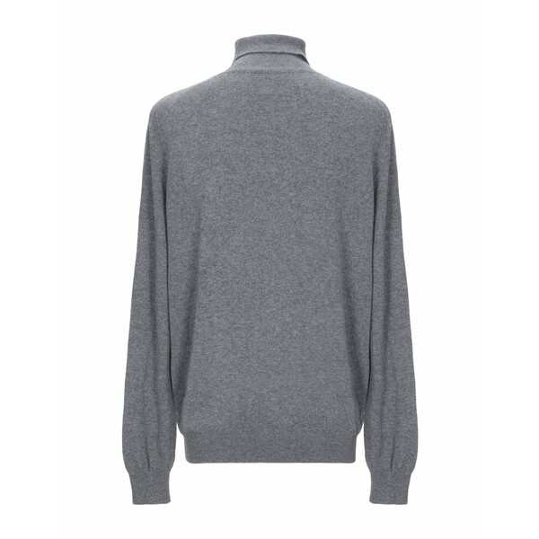 グランサッソ メンズ ニット&セーター アウター Turtlenecks Greyの