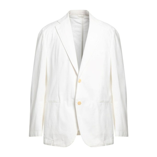 ルビアム メンズ ジャケット＆ブルゾン アウター Suit jackets Whiteの