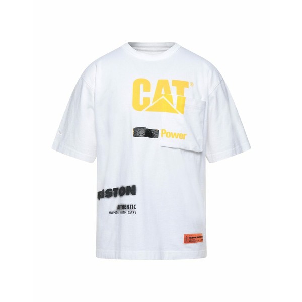 ヘロン プレストン メンズ カットソー トップス T-shirts Whiteの通販