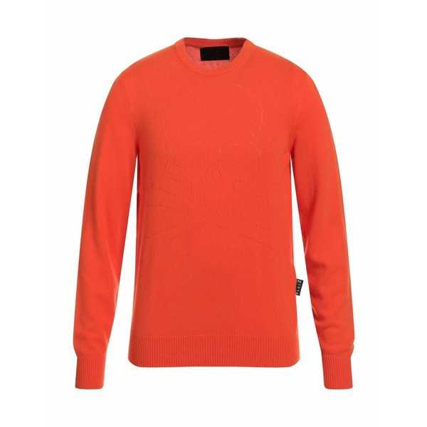 フィリッププレイン メンズ ニット&セーター アウター Sweaters Orange