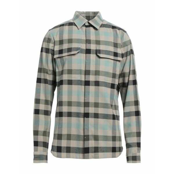 リックオウエンス メンズ シャツ トップス Shirts Military greenの