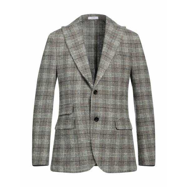 ボリオリ メンズ ジャケット＆ブルゾン アウター Suit jackets Greyの