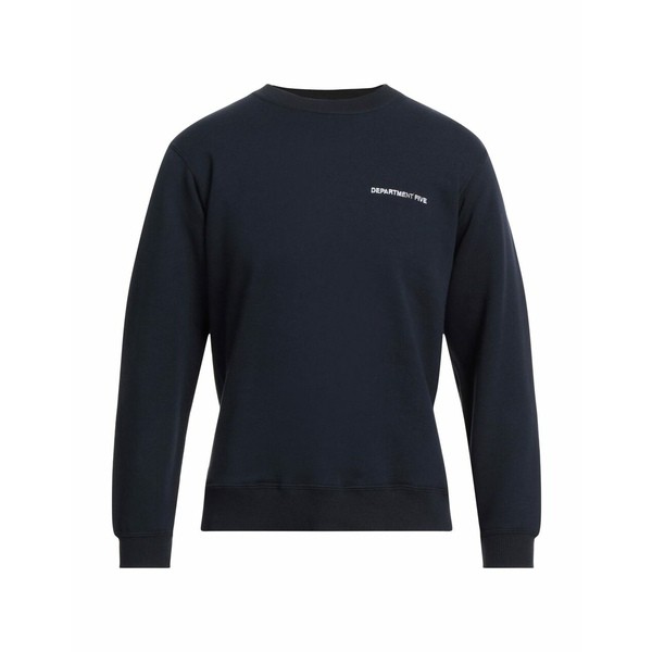 デパートメントファイブ メンズ パーカー・スウェットシャツ アウター Sweatshirts Navy blue｜au PAY マーケット