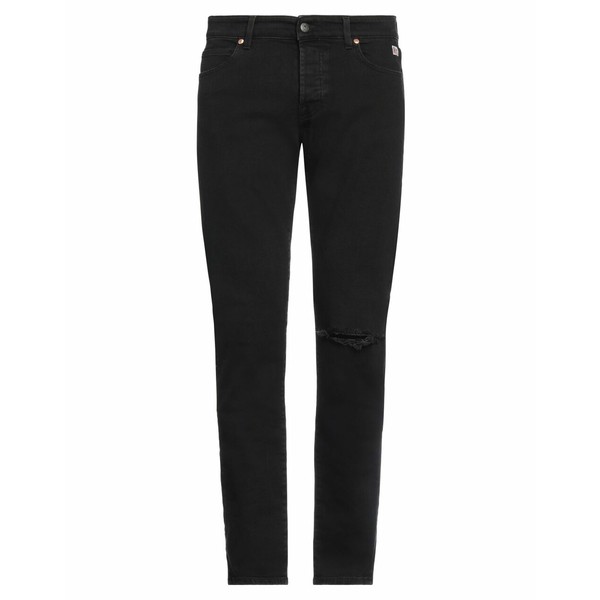 アールオーロジャーズ メンズ デニムパンツ ボトムス Denim pants Black-