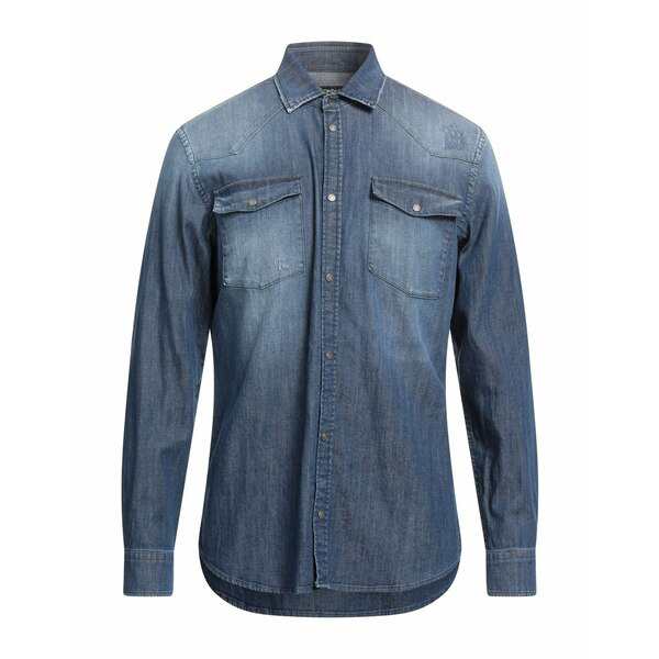 ドンダップ メンズ シャツ トップス Denim shirts Blueの通販はau PAY