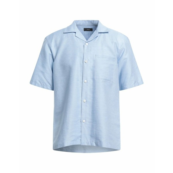 セオリー メンズ シャツ トップス Shirts Light blueの通販は 32,800円